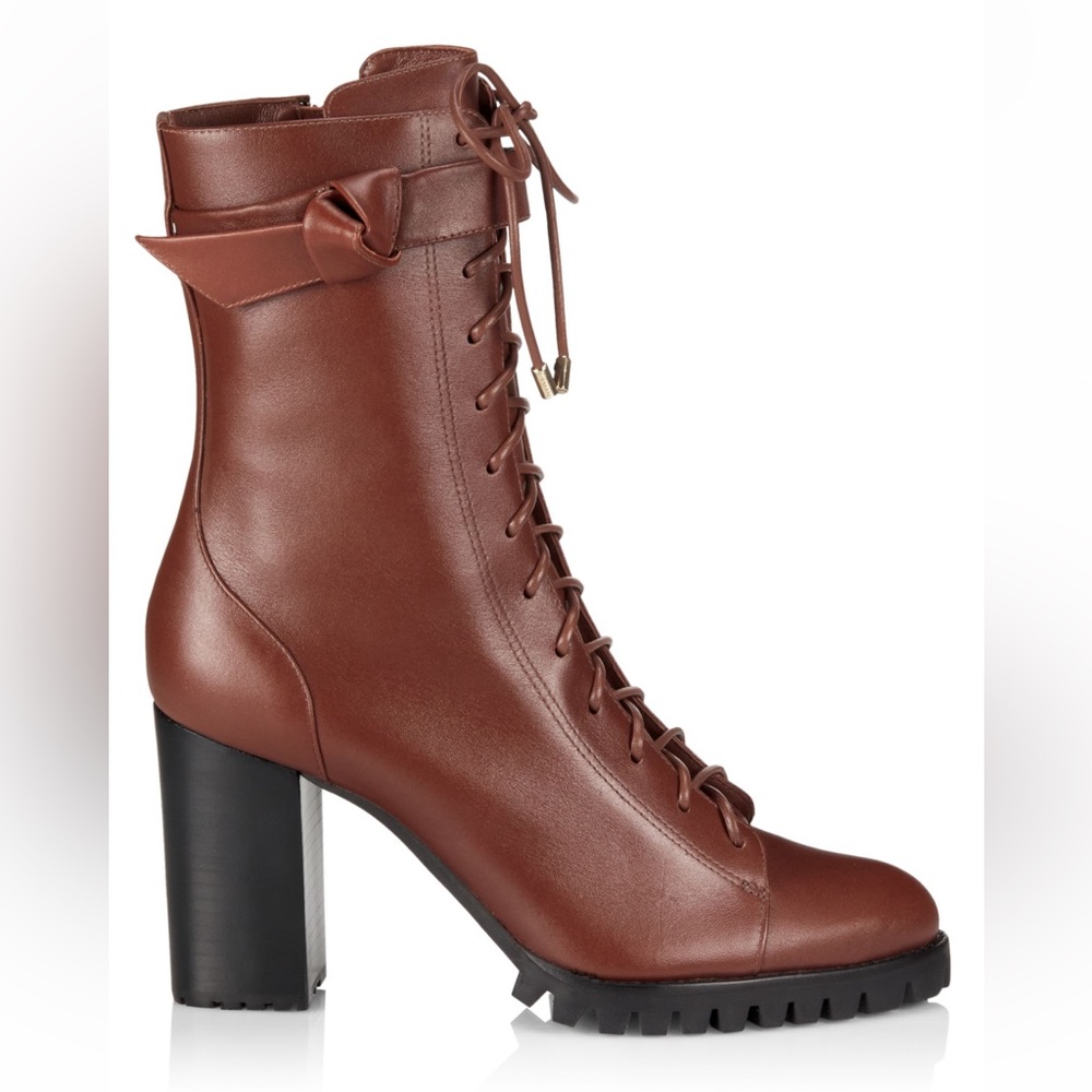 Alexandre Birman. Evelyn Bootie. Color Rum. Size 38. NWT